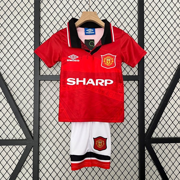 Camiseta Manchester United 1ª Niño Retro 1994 1996
